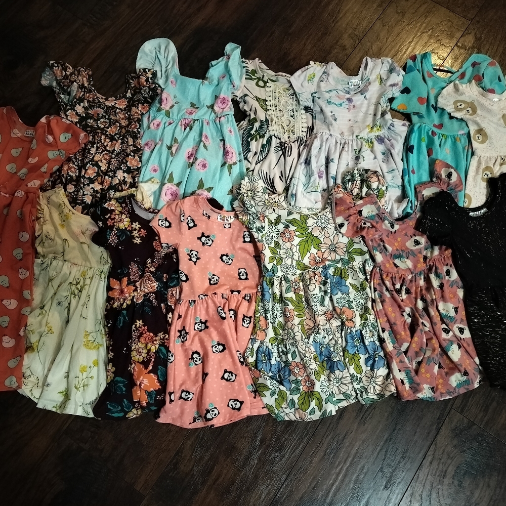Size 12/24 Dot Dot Smile dress lot